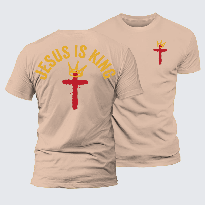 Luxe Mercerized Cotton Tee - Jesus Is King