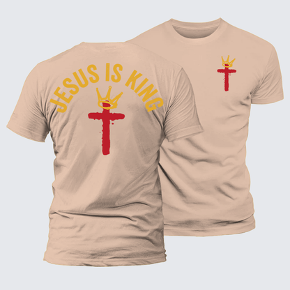 Luxe Mercerized Cotton Tee - Jesus Is King