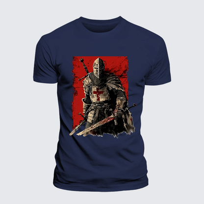 Luxe Mercerized Cotton Tee - Templar Honor