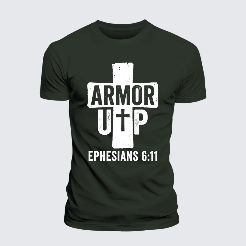 Luxe Mercerized Cotton Tee - Armor Up