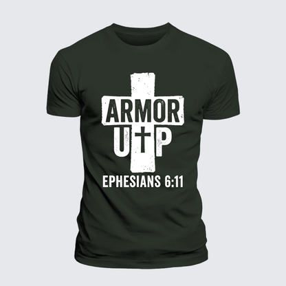 Luxe Mercerized Cotton Tee - Armor Up