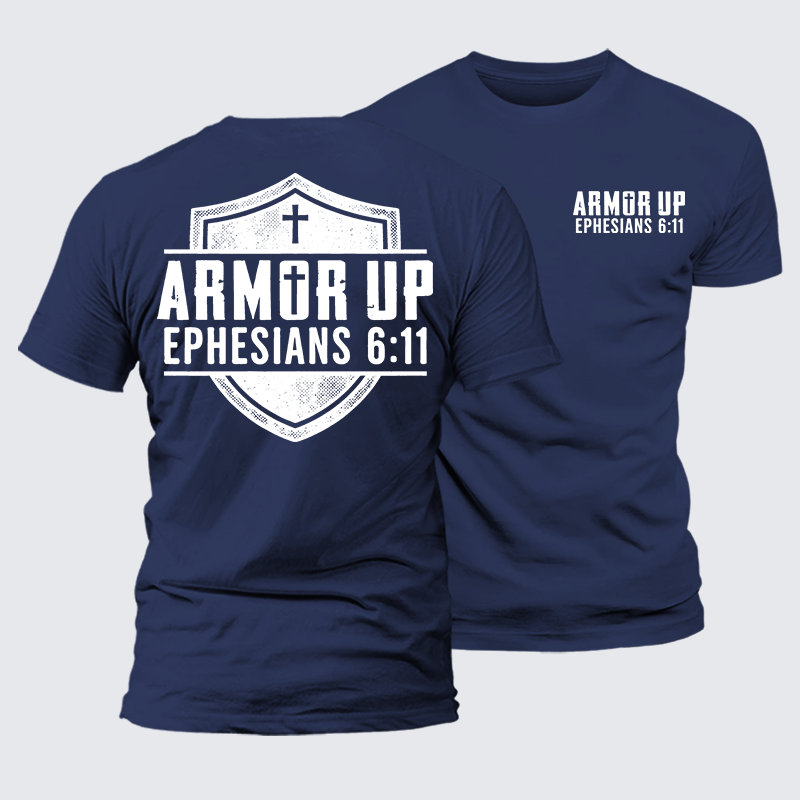 Luxe Mercerized Cotton Tee - Armor Up