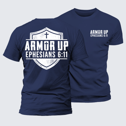 Luxe Mercerized Cotton Tee - Armor Up