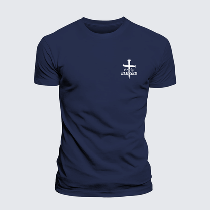 Luxe Mercerized Cotton Tee - Simply Blessed