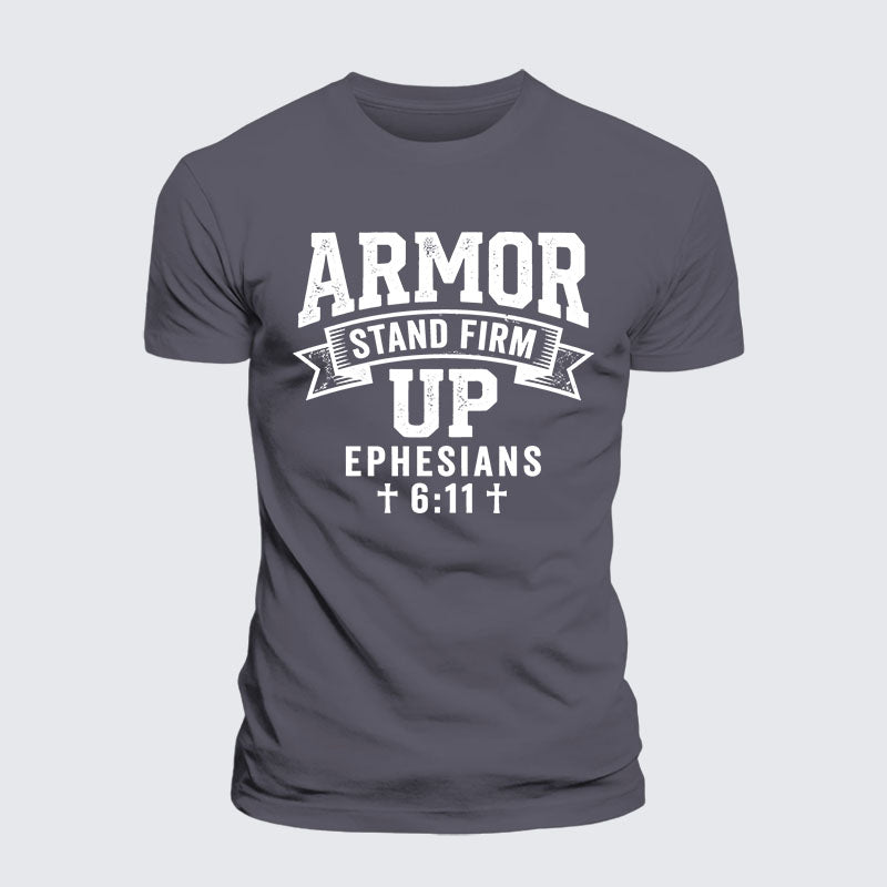 Luxe Mercerized Cotton Tee - Armor Up