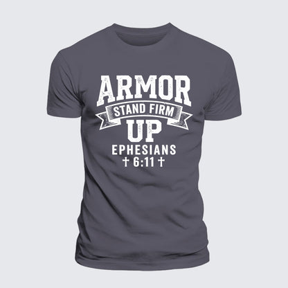 Luxe Mercerized Cotton Tee - Armor Up