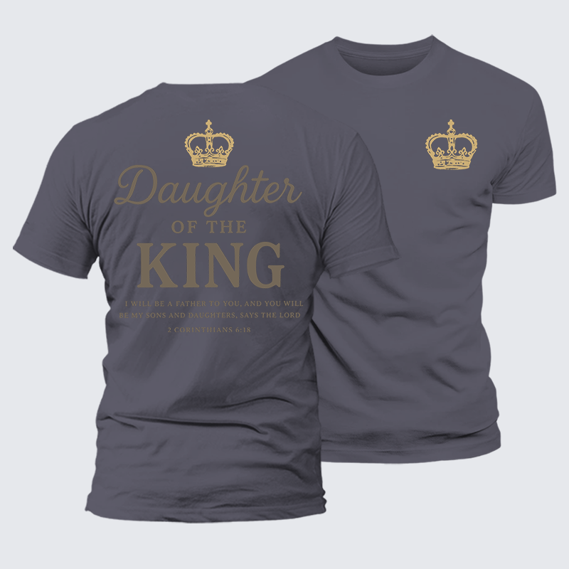 Luxe Mercerized Cotton Tee - Daughter Of The King
