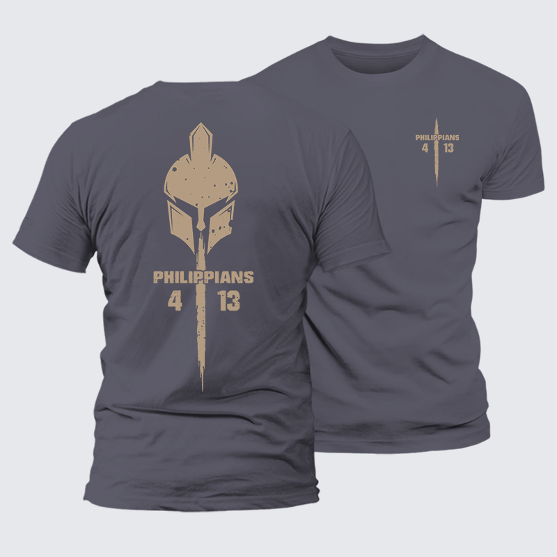 Luxe Mercerized Cotton Tee - Philippians 4:13