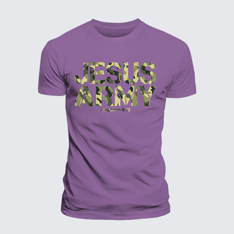 Luxe Mercerized Cotton Tee - Jesus Army