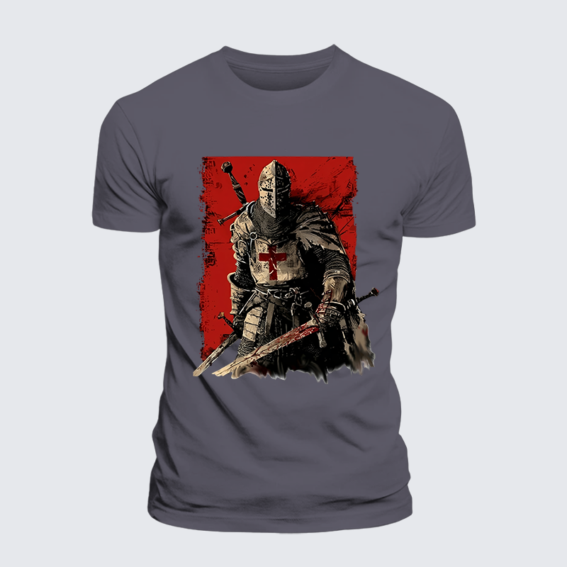 Luxe Mercerized Cotton Tee - Templar Honor