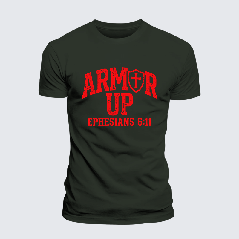 Luxe Mercerized Cotton Tee - Armor Up