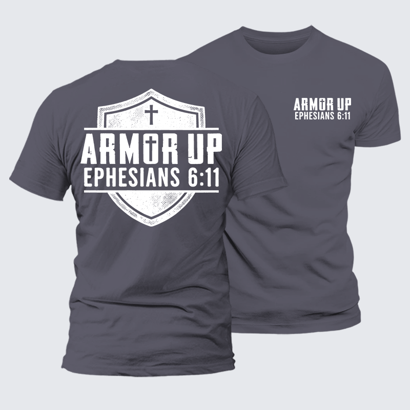 Luxe Mercerized Cotton Tee - Armor Up