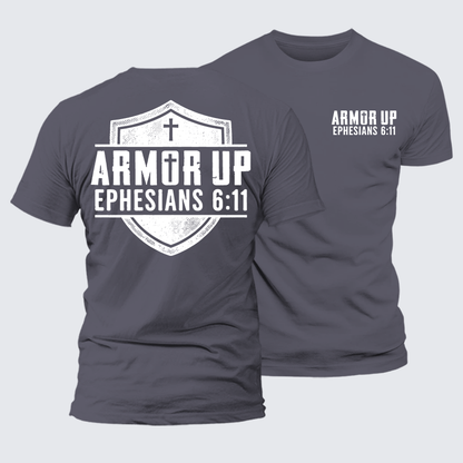 Luxe Mercerized Cotton Tee - Armor Up