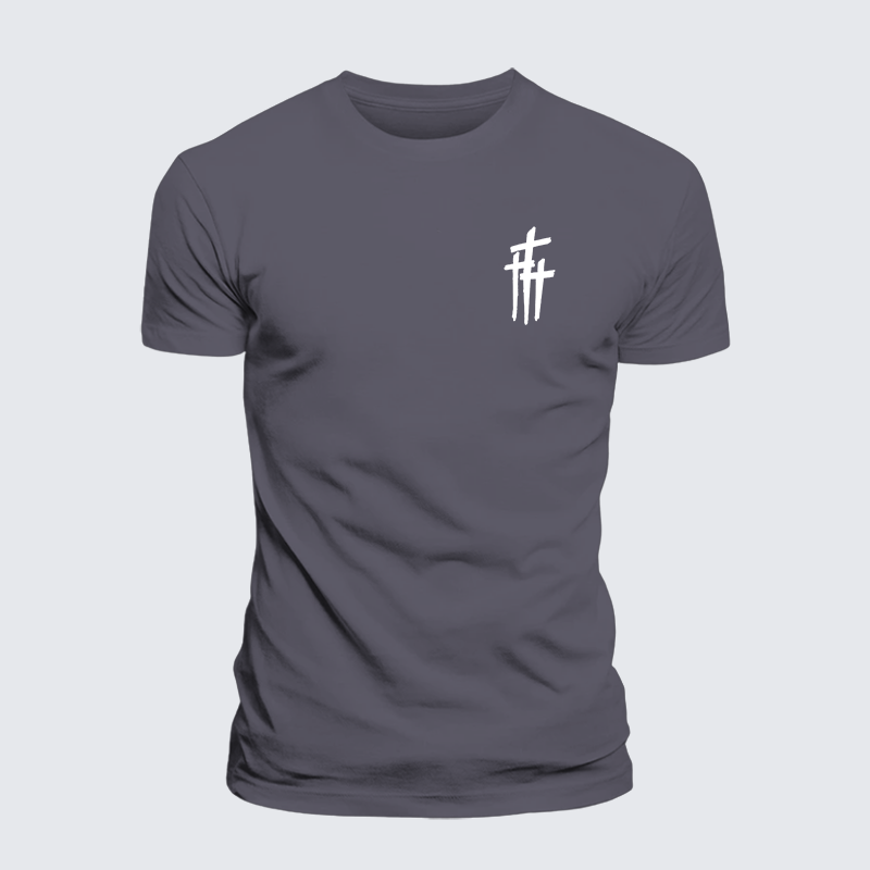 Luxe Mercerized Cotton Tee - Faith Printed