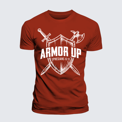 Luxe Mercerized Cotton Tee - Armor Up