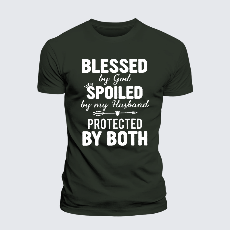 Luxe Mercerized Cotton Tee - God Bless
