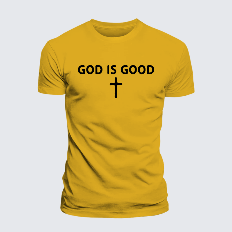 Luxe Mercerized Cotton Tee - God Is Good
