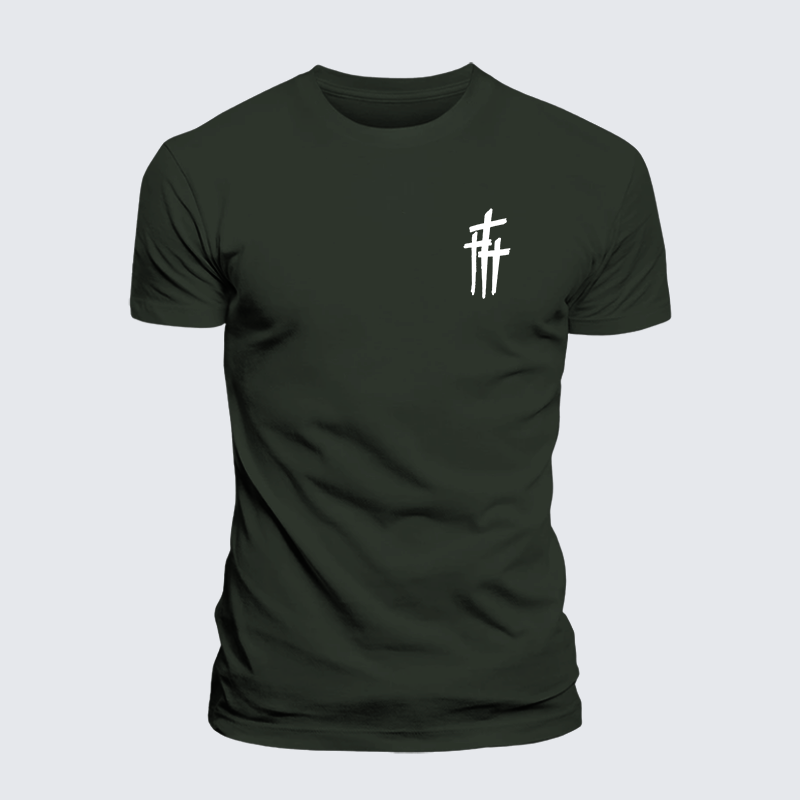 Luxe Mercerized Cotton Tee - Faith Printed
