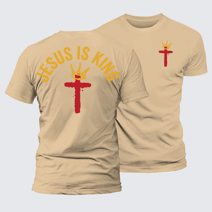 Luxe Mercerized Cotton Tee - Jesus Is King