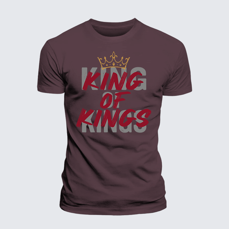 Luxe Mercerized Cotton Tee - King Of Kings