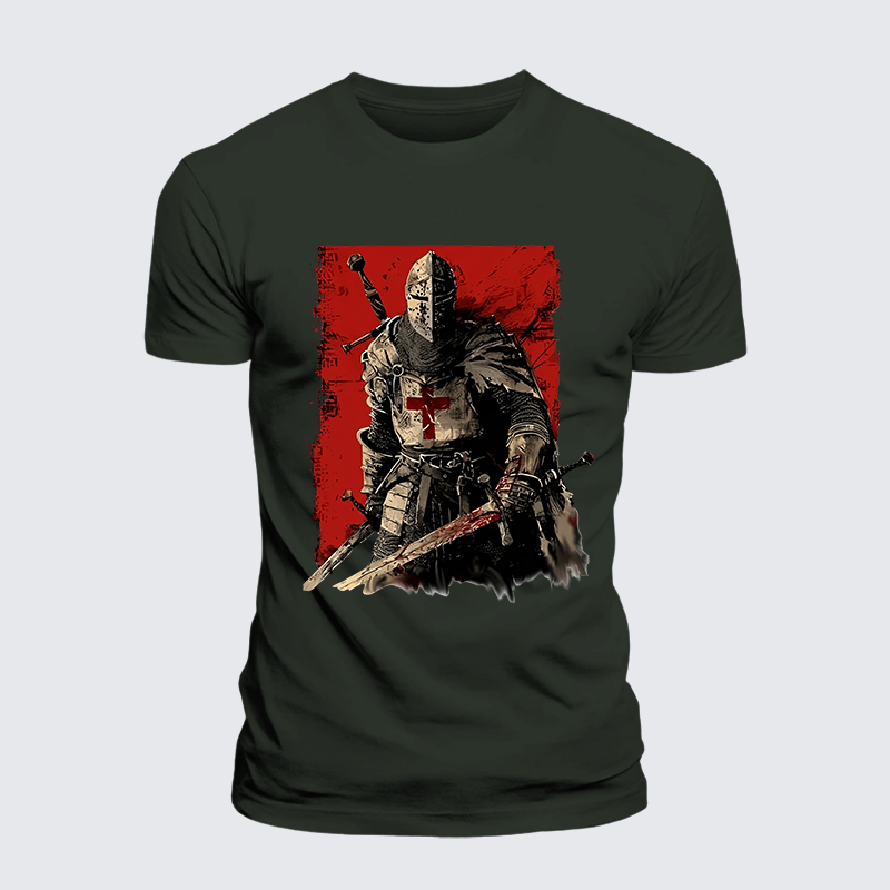 Luxe Mercerized Cotton Tee - Templar Honor
