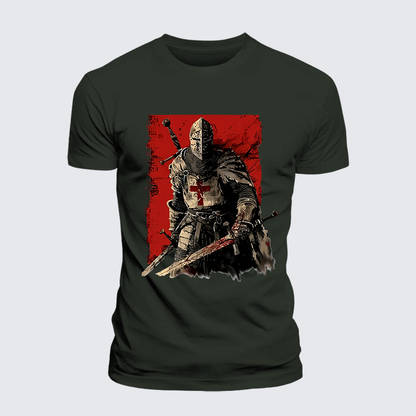 Luxe Mercerized Cotton Tee - Templar Honor