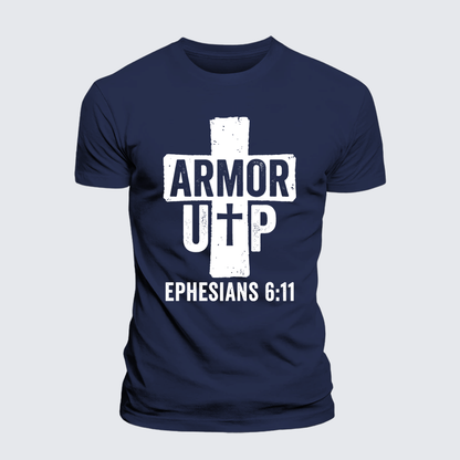 Luxe Mercerized Cotton Tee - Armor Up
