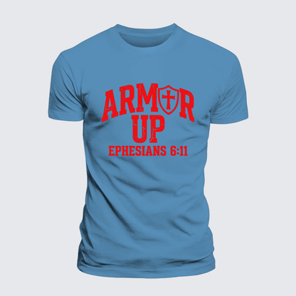 Luxe Mercerized Cotton Tee - Armor Up