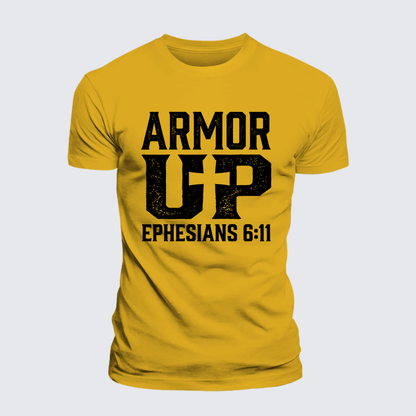Luxe Mercerized Cotton Tee - Armor Up