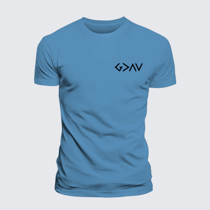 Luxe Mercerized Cotton Tee - God Is Greater Than The Highs And Lows