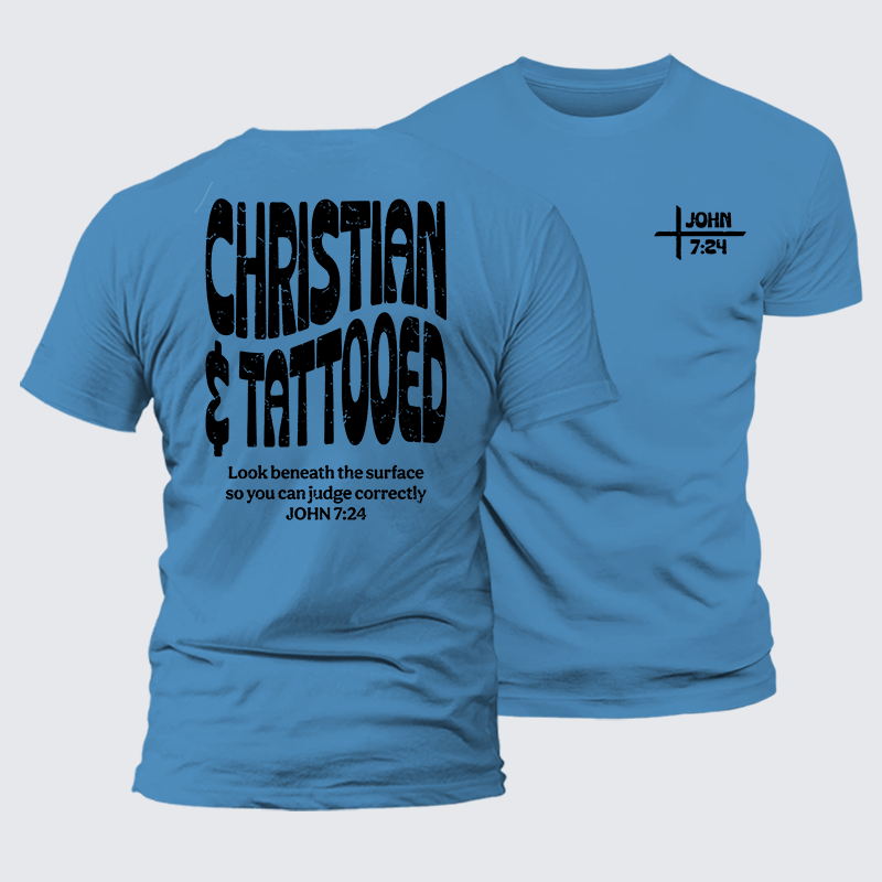 Luxe Mercerized Cotton Tee - Christian & Tattooed