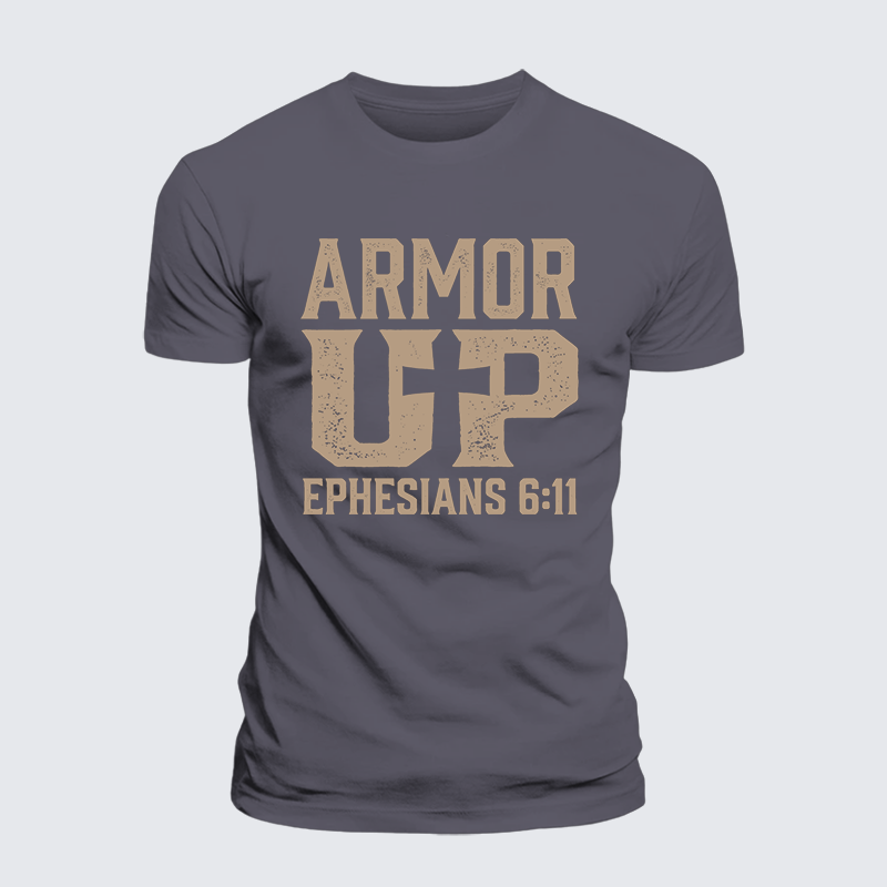 Luxe Mercerized Cotton Tee - Armor Up