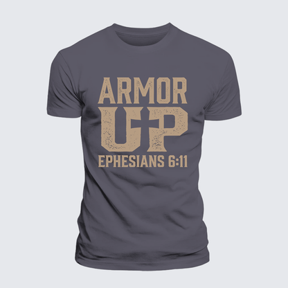 Luxe Mercerized Cotton Tee - Armor Up