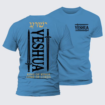 Luxe Mercerized Cotton Tee - Yeshua King & Lord