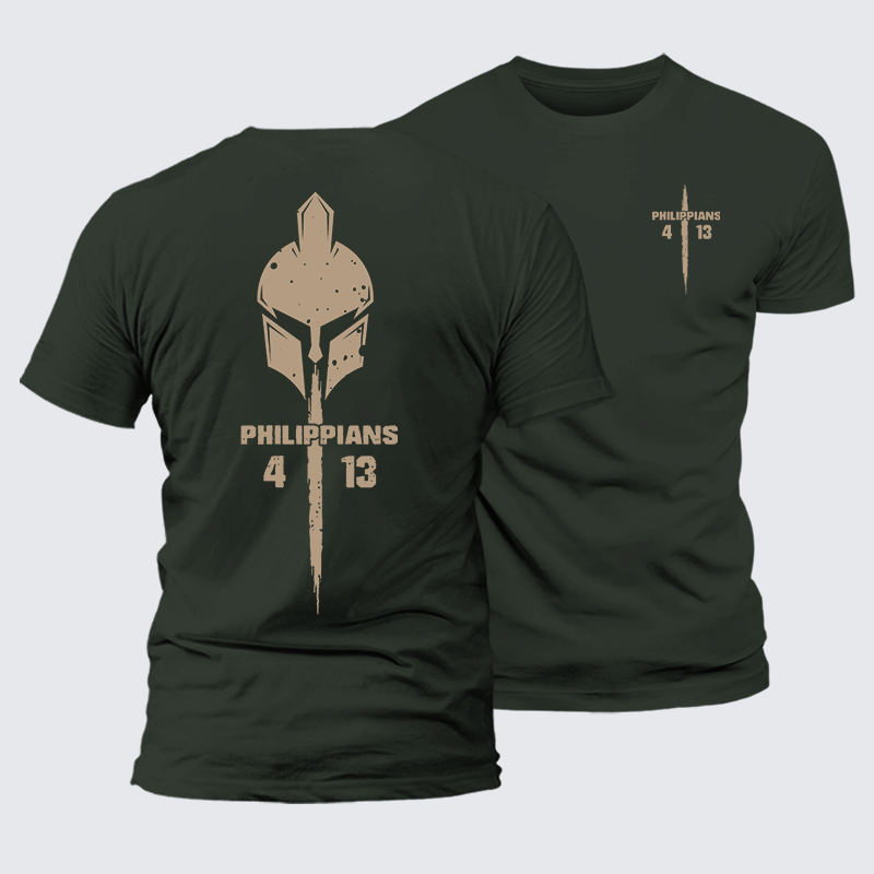 Luxe Mercerized Cotton Tee - Philippians 4:13