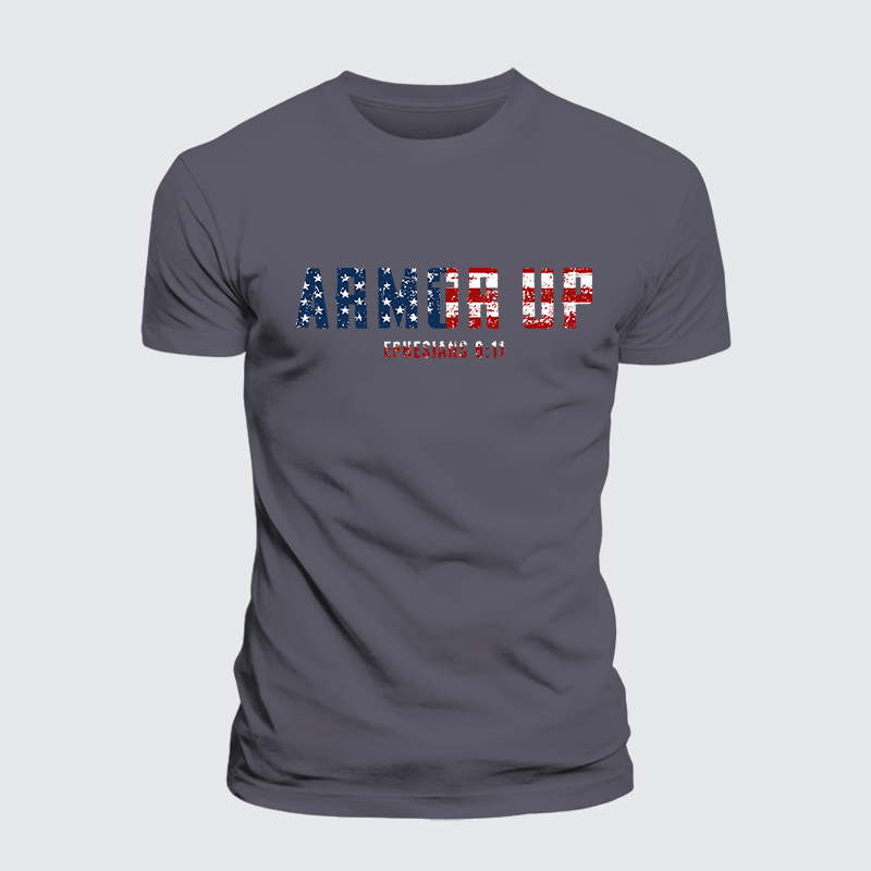 Luxe Mercerized Cotton Tee - Armor Up