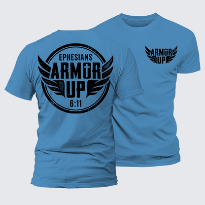 Luxe Mercerized Cotton Tee - Armor Up