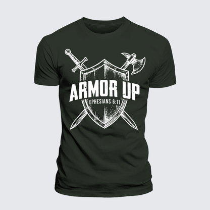 Luxe Mercerized Cotton Tee - Armor Up