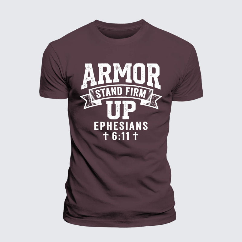 Luxe Mercerized Cotton Tee - Armor Up