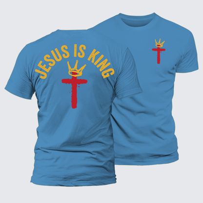 Luxe Mercerized Cotton Tee - Jesus Is King