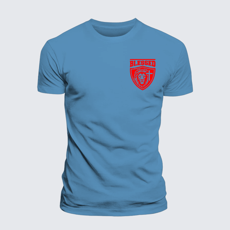 Luxe Mercerized Cotton Tee - Blessed Cross