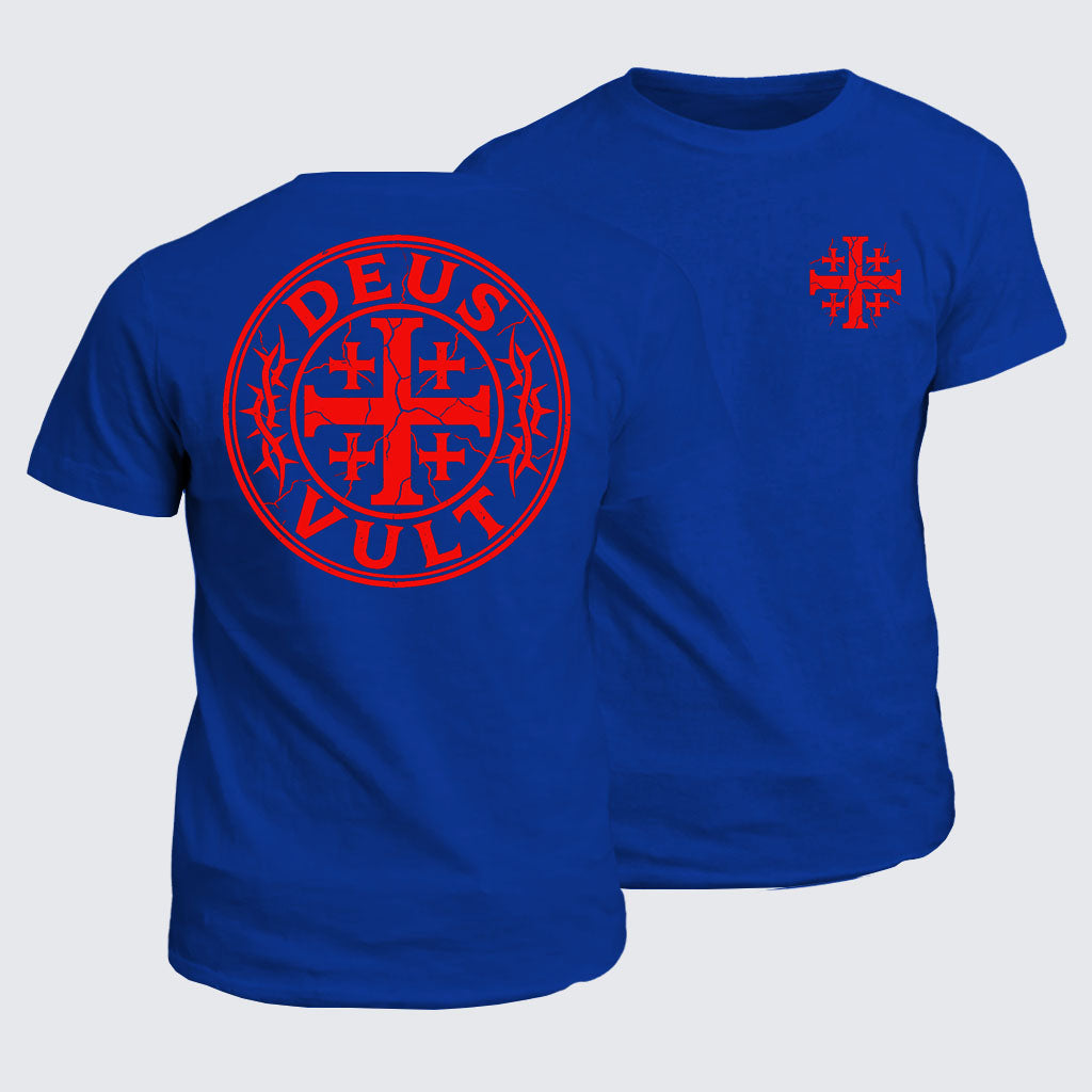 Classic Cotton Tee - Deus Vult