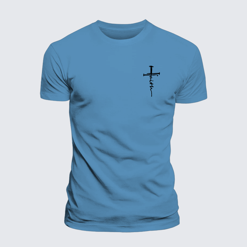 Luxe Mercerized Cotton Tee - Cross
