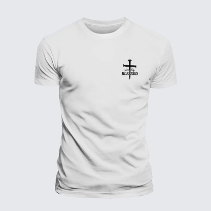 Luxe Mercerized Cotton Tee - Simply Blessed