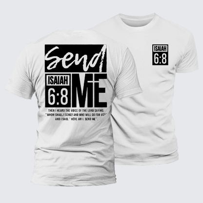 Luxe Mercerized Cotton Tee - Send Me