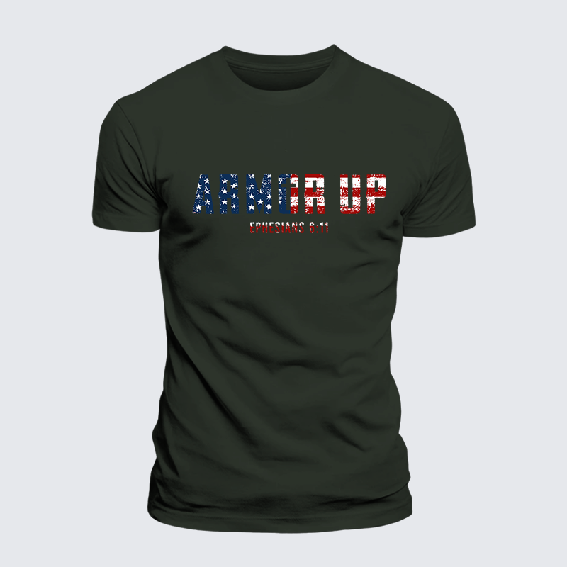 Luxe Mercerized Cotton Tee - Armor Up