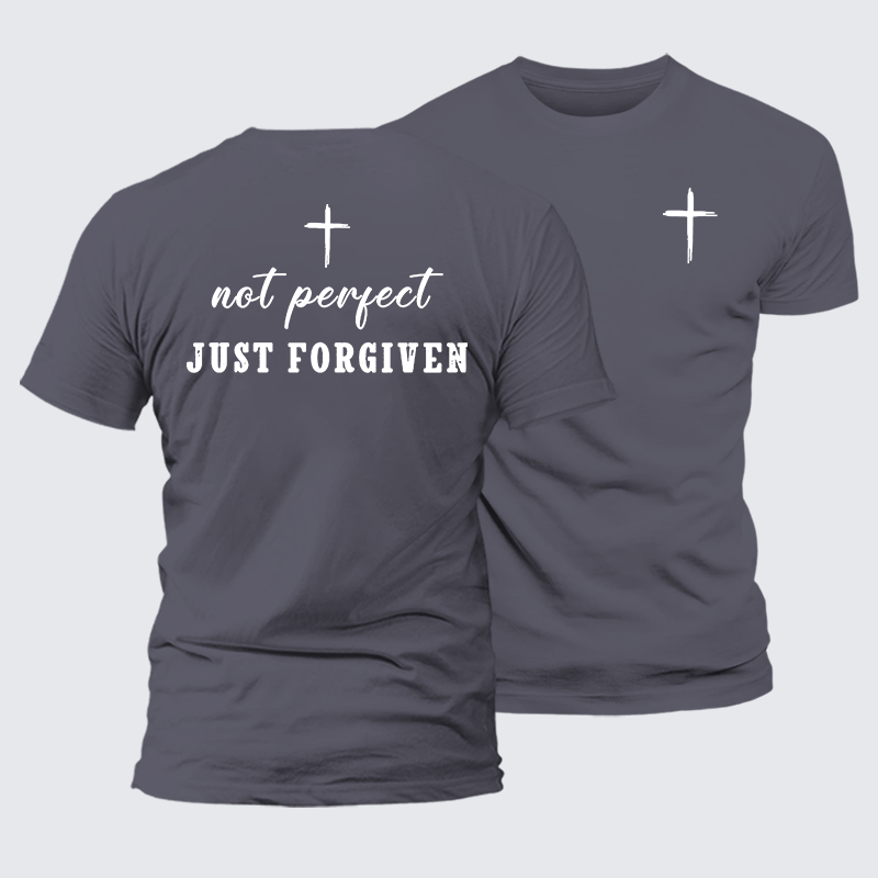 Luxe Mercerized Cotton Tee - Not Perfect Just Forgiven