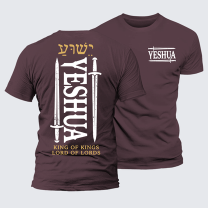 Luxe Mercerized Cotton Tee - Yeshua King & Lord