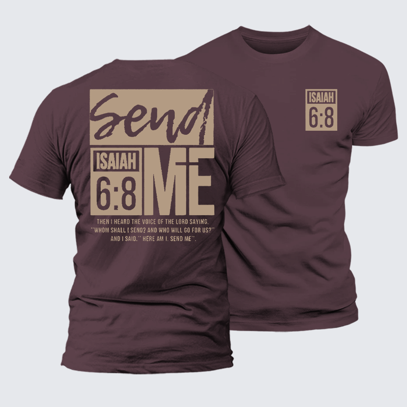 Luxe Mercerized Cotton Tee - Send Me