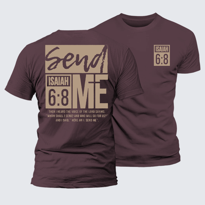 Luxe Mercerized Cotton Tee - Send Me